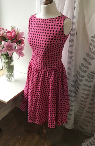 Lindy bop pink polka dot - bop,