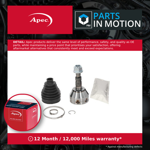 Joint fits opel astra 1 - cv, j