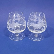 Vintage Crystal Glass Brandy