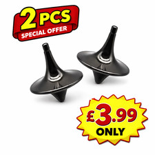 2 PCS  Metal Black Spinning