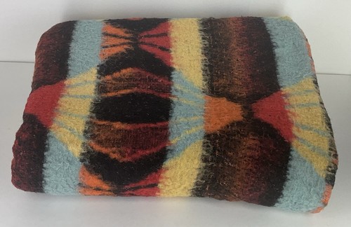 Vintage retro wool blanket - retro,