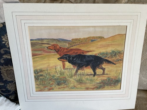 Vintage original signed