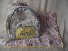 VINTAGE CHOU CHOU DOLL'S CHANGING BAG & MAT - ZAPF CREATION