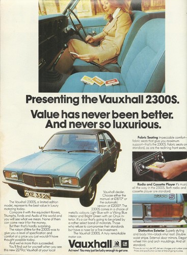 Vauxhall victor 2300s - victor,