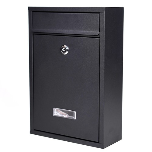 Black outdoor mail post letter - mail,