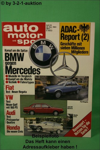 Ams auto motor sport vw - sport, 26/83