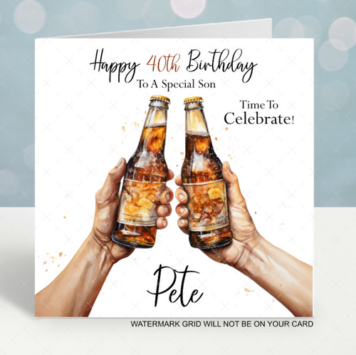 Personalised birthday card - birthday,