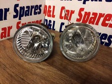 2006 Toyota MR2 Roadster Driver & Passenger Side Front Bumper Lower Fog Lights