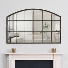 Large Arch Mirrors Window