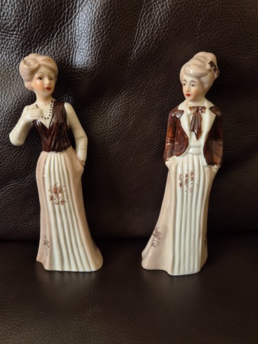 Vintage lady figurines