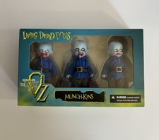Living Dead Dolls Wizard of OZ Munchkins (Pack of 3) Exclusive Mezco Toys