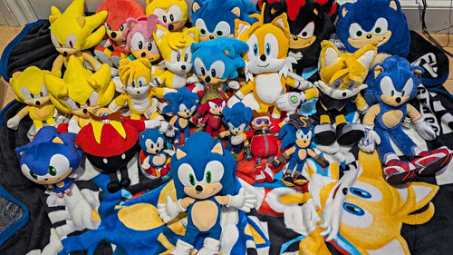 Sonic the hedgehog plush soft - the,