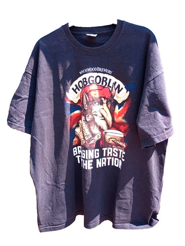 Hobgoblin brewery shirt 2011 - brewery, t