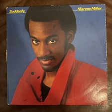 MARCUS MILLER SUDDENLY ALBUM - with MUCH TOO MUCH - SOUL FUNK VINYL LP