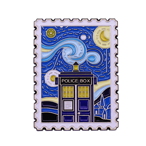 Tardis starry night who van - tardis,