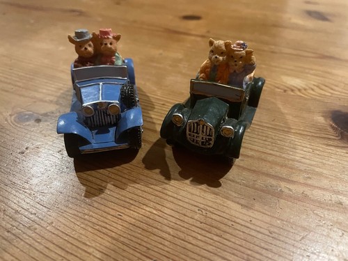 Pair vintage tiny teddy - teddy, bears