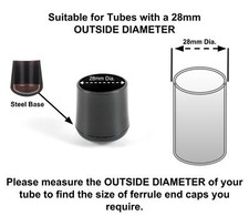 Ferrules End Caps - Black PVC