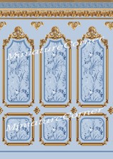 Dolls House Wallpaper 1/12th