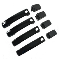 Black DOOR HANDLE skins for