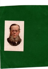 Victorian Scrap of 1st Viscount Cross M.P. C.1880