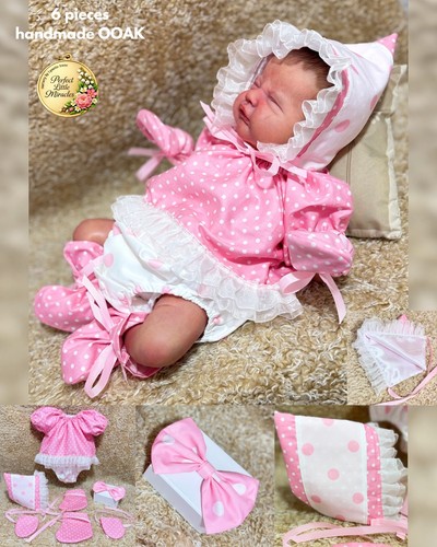 Handmade newborn girl doll - handmade,