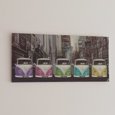VW Split Screen Campervan Picture 3D Moving Art Lenticular Pre-loved Gift chips