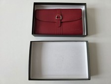 Longchamp Red Calfskin Leather