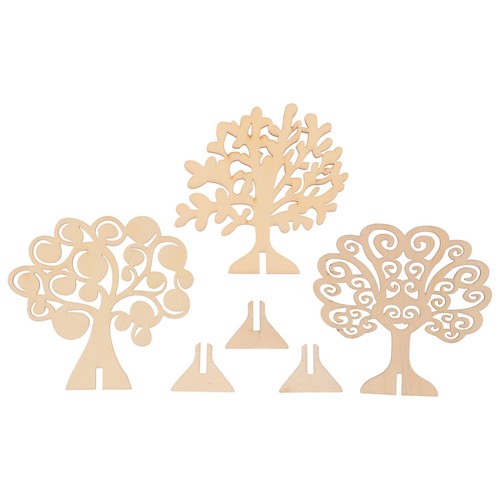 Pcs wood tree hanging - 3,