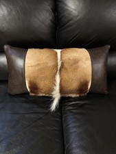 Springbok Skin Brown Leather