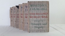 The Second World War By Winston S Churchill 6 Book Series 1949-54 F2