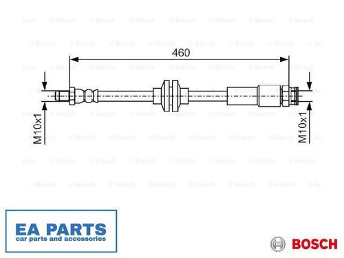 Brake hose for abarth grande - hose,