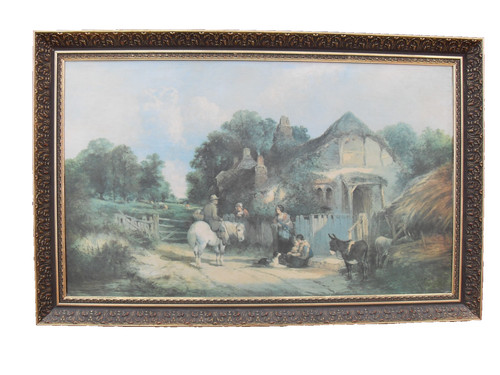 Large vintage photo driftwood - photo,