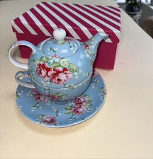 English Rose Tea For One Set