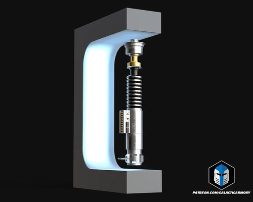 Floating lightsaber luke - lightsaber,