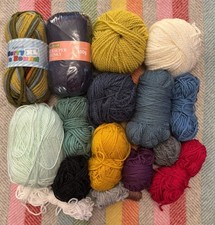 16x Yarn Wool Acrylic Balls
