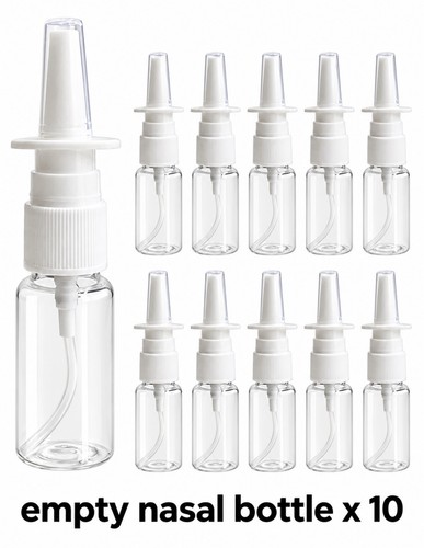 10ml empty nasal spray - empty, bottles