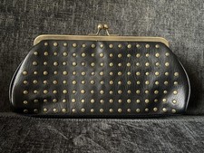 Ghd Women's Black Gold Leather