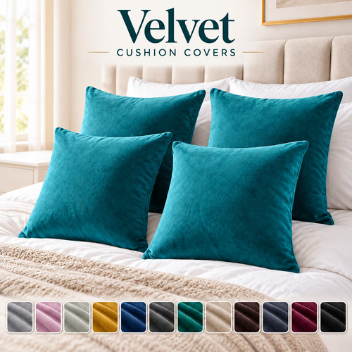 Velvet cushion covers pack - cushion,
