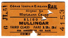 Railway ticket: Ireland