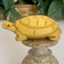 Vintage Boxwood Turtle Netsuke