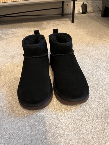 Genuine ugg mini black boots - ugg,