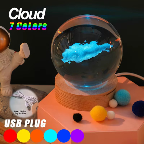 Unique crystal ball - 3d,