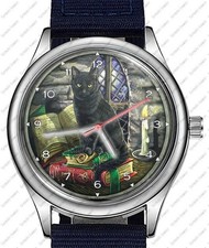 Black Cat Vintage Style