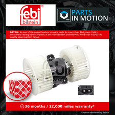 Interior Blower Motor fits BMW X5 E53 3.0D 01 to 06 Heater 64118385558 Febi New