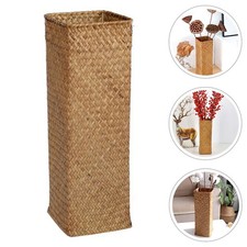 Rustic Flower Vase Tall Wicker