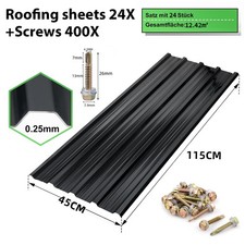12/24PCS Roofing Sheets