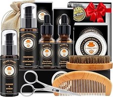 XIKEZAN Beard Grooming Kit for