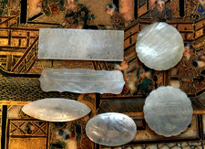6x Antique Chinese Mother Of
