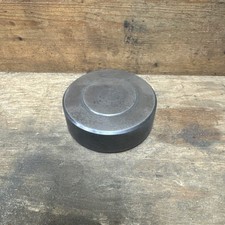 VINTAGE Round Steel Bench Block Anvil Jeweler Blacksmith Gunsmith 3.5” Top