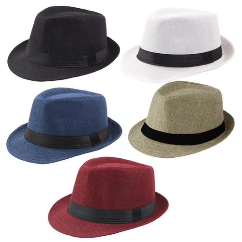 Mens fedora hat - trilby, summer